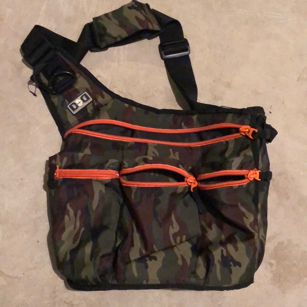 Camo Diaper Dude Diaper Bag *like new*